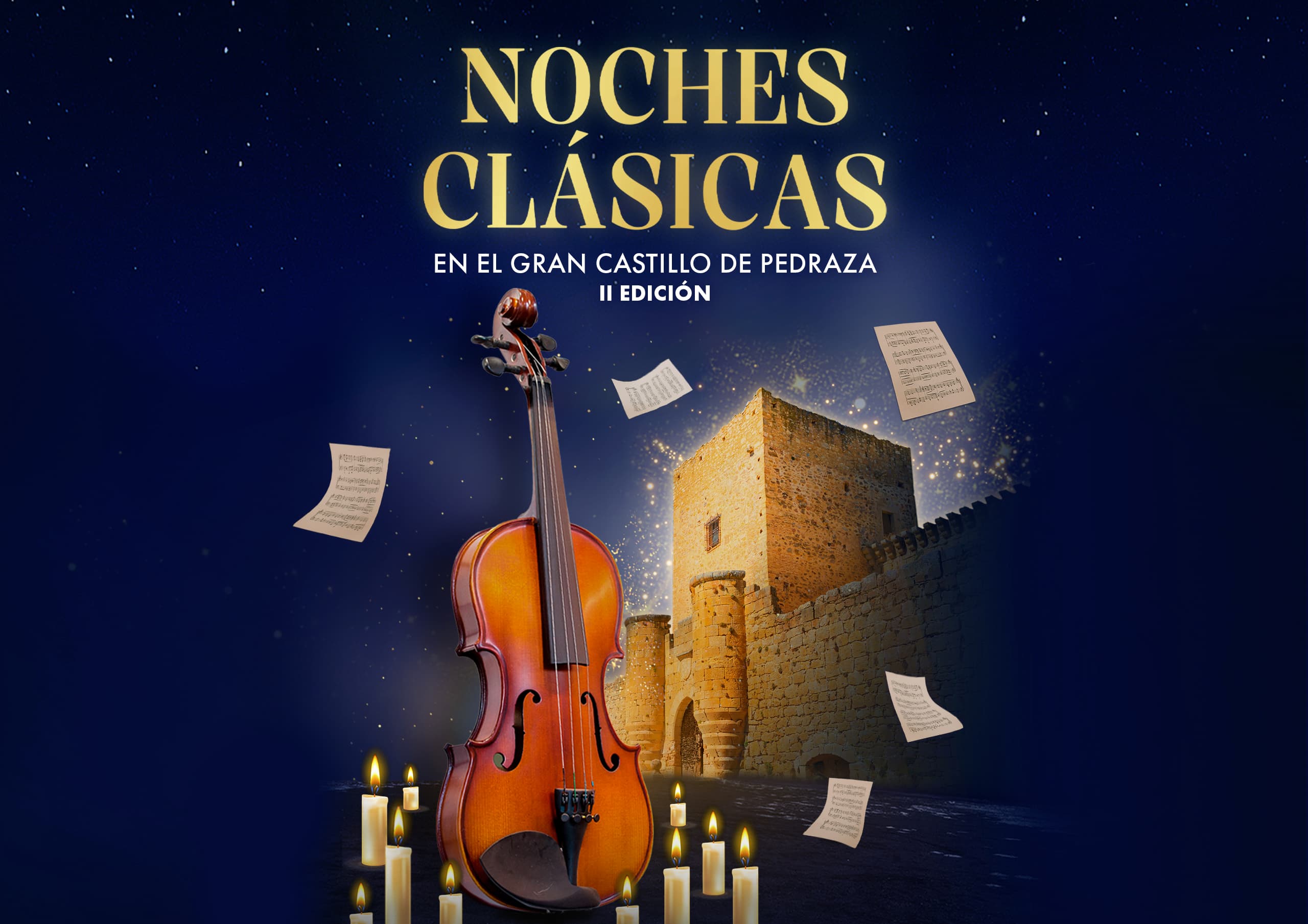 Cartel Promocional de Noches Clásicas 2