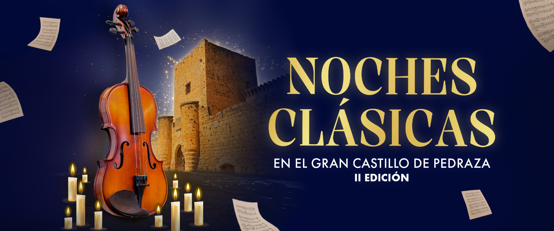 Cartel Promocional de Noches Clásicas 2