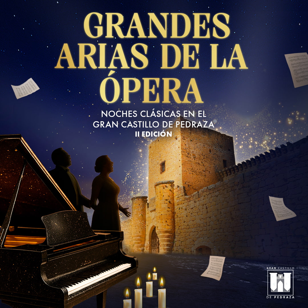 Cartel del concierto Grandes arias de la ópera