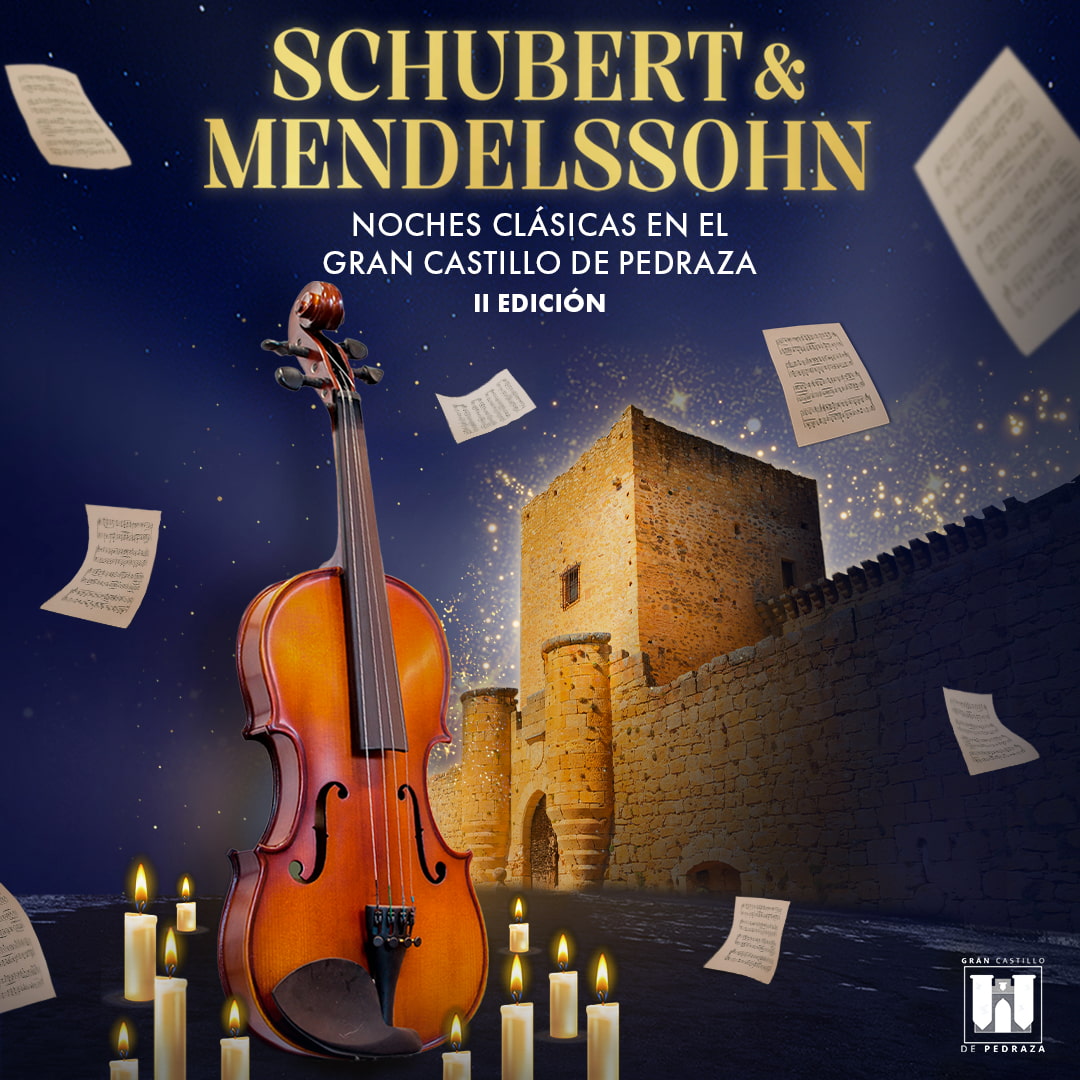 Cartel del concierto Schubert y Mendelssohn