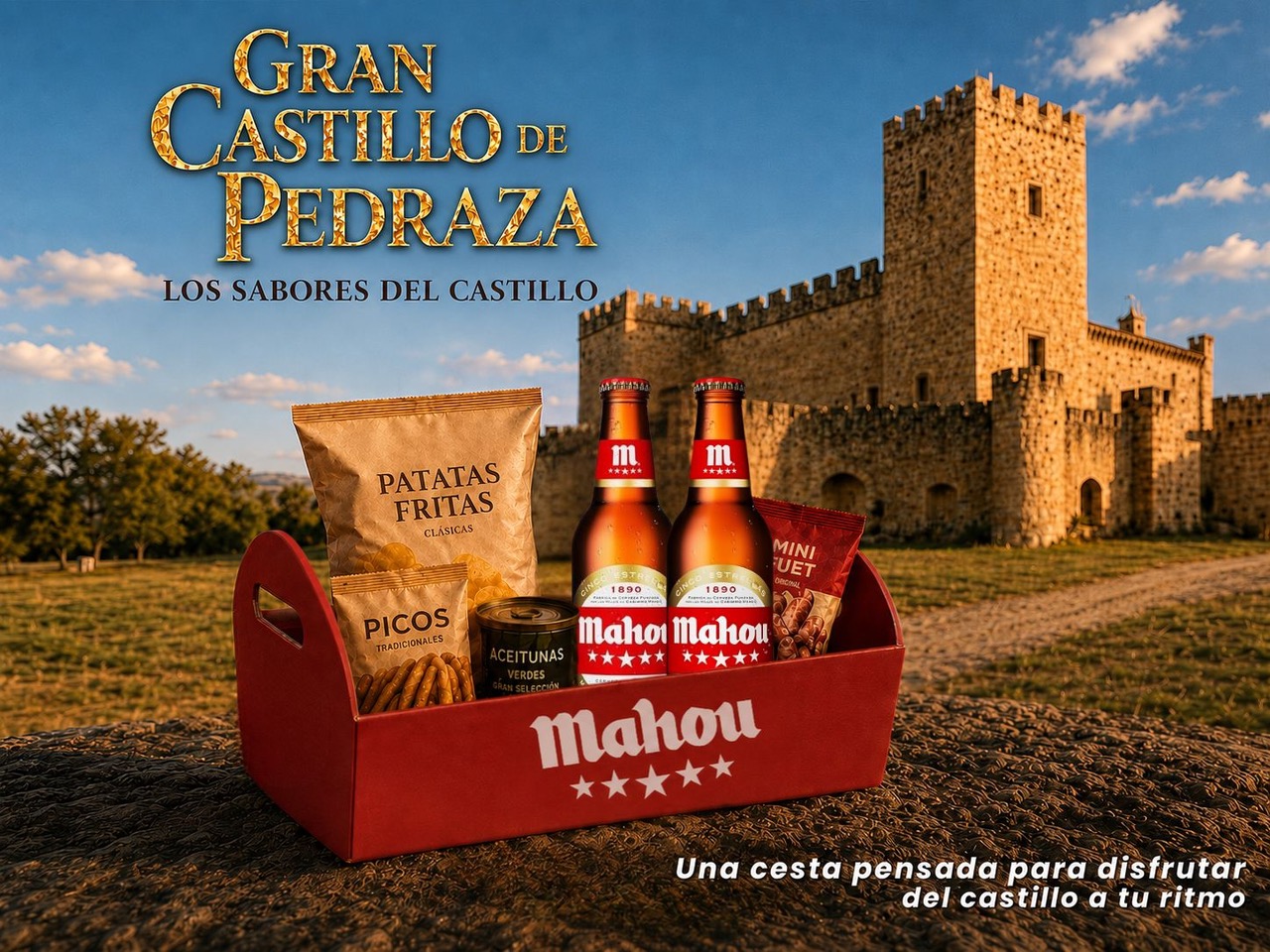 Cesta de Mahou